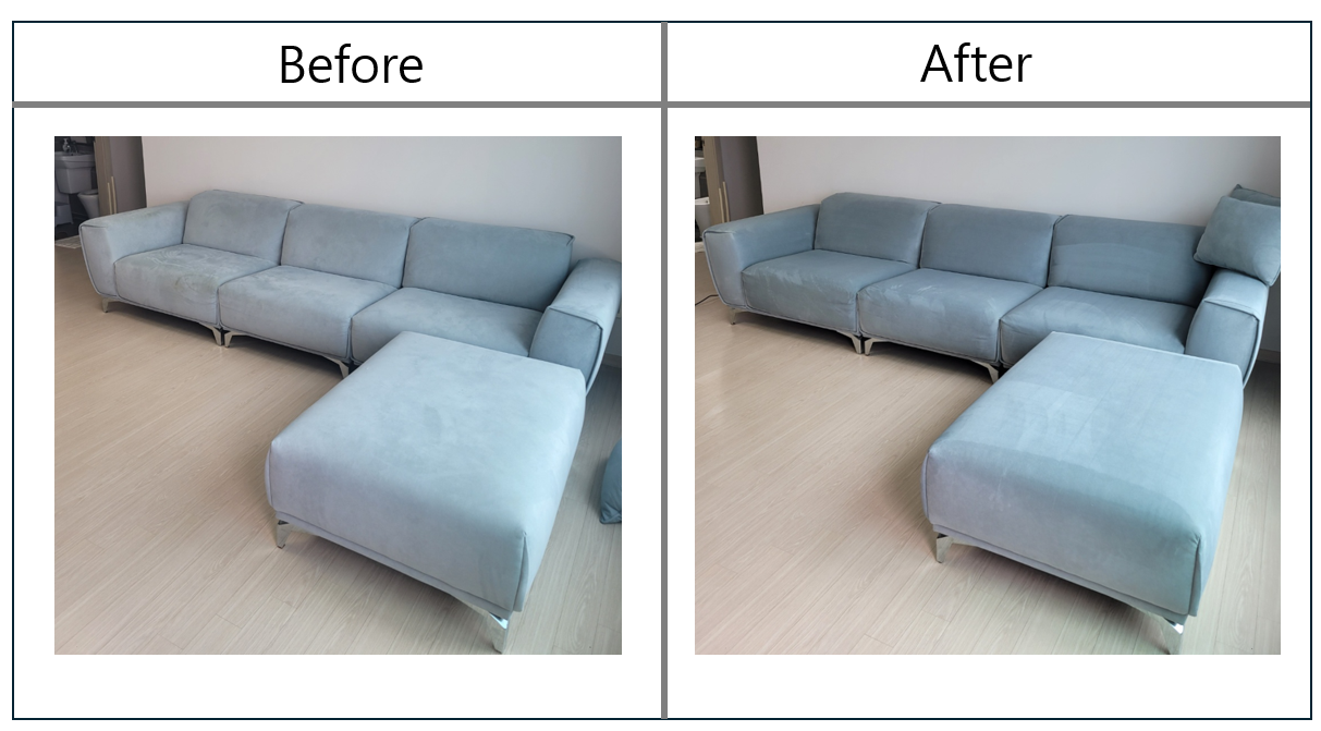 오산 소파 패브릭 생활 얼룩 세탁