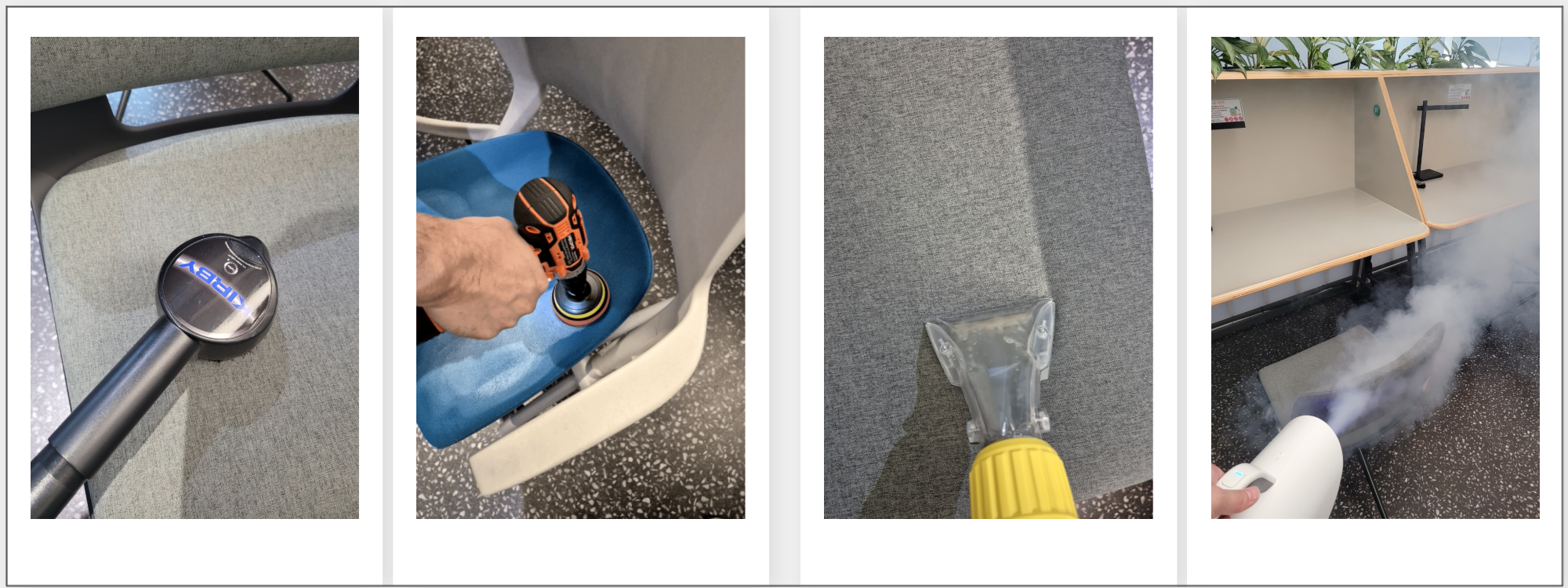 분당 독서실 의자 세탁 케어